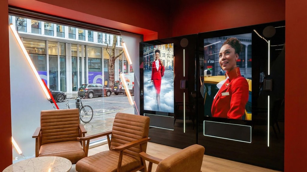 Brand partner media on a Snap Fitness unit screen